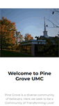 Mobile Screenshot of pinegroveumc.com